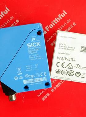 议价Sick WS34-D430 西克全新光电传感器 2022819