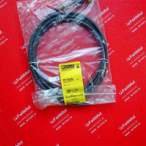 议价Phoenix Contact 1408813 电源线 M12 4针 T-code 2