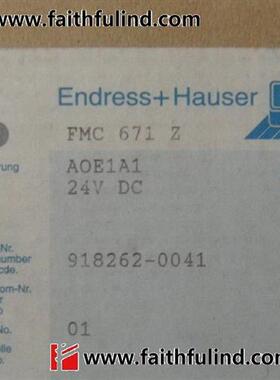 议价E+H FMC671Z-AOE1A1 恩德斯豪斯全新信号转换器 FMC 671 Z