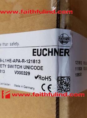 议价Euchner 121813 安士能全新安全开关 121812 111838 106051