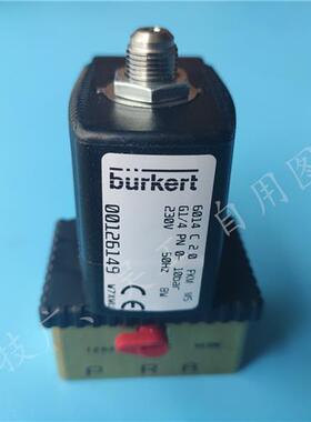 议价宝德6014电磁阀C 2.0 FKM MS G1/4 230V现货00126149