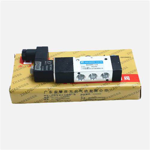 议价新品原装方大电磁阀Q25DC-L6DC24V两位五通电磁阀1分螺纹PT1/