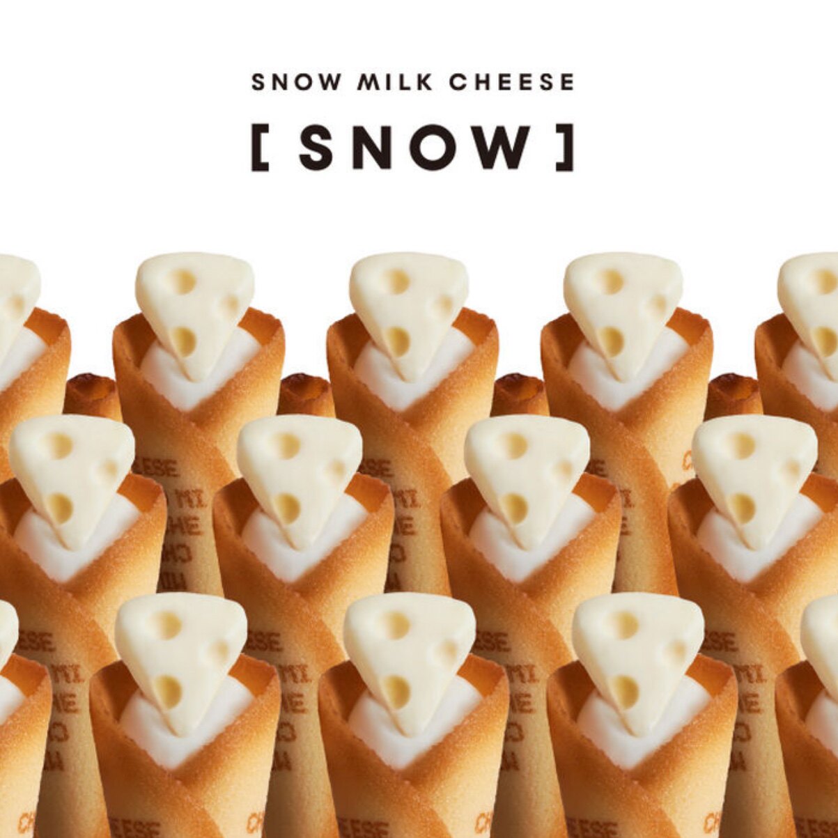 【现货】日本北海道SNOW CHEESE芝士蛋卷猫舌饼干下午茶伴手礼