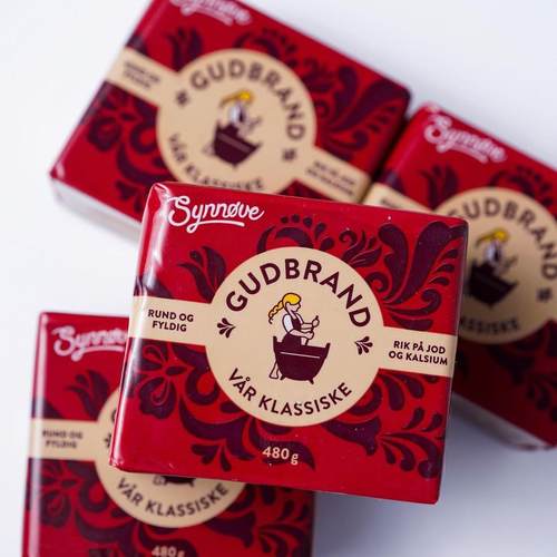挪威Gudbrandsdalen runost brown Cheese棕色奶酪 顺丰空运