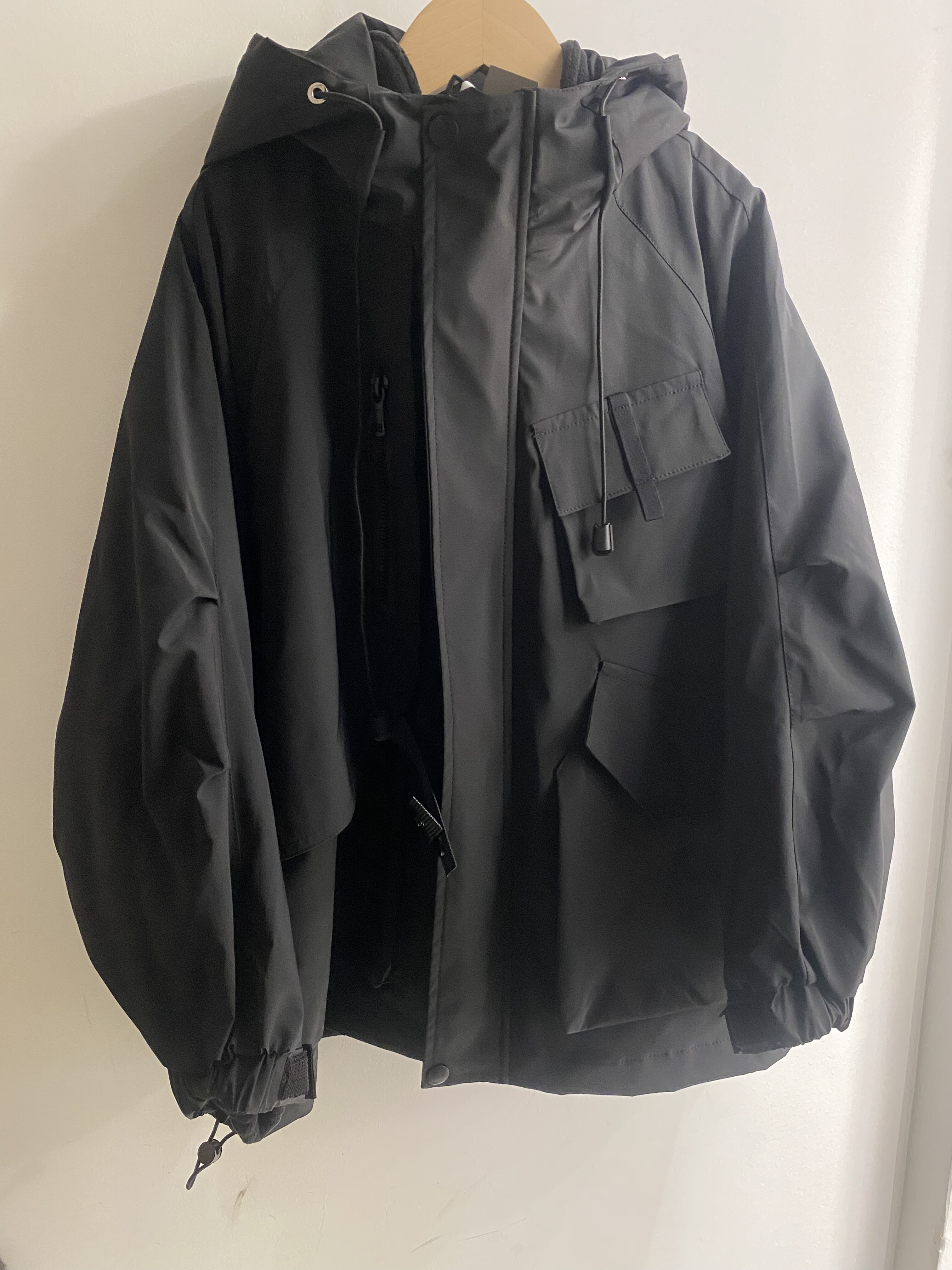 实体店2025秋冬新款三合一男女童韩版时尚连帽冲锋衣中大童可亲子