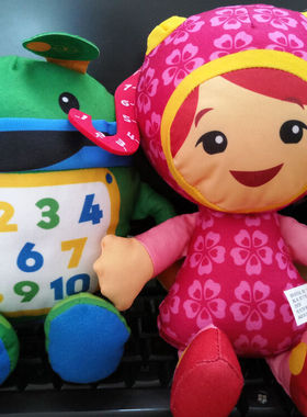 数数城的小兄妹 Team Umizoomi毛绒公仔玩具抱枕动漫卡通礼物情侣