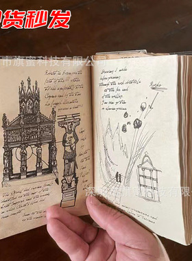Indiana Jones Grail Diary 印第安纳琼斯圣杯日记道具副本日记本