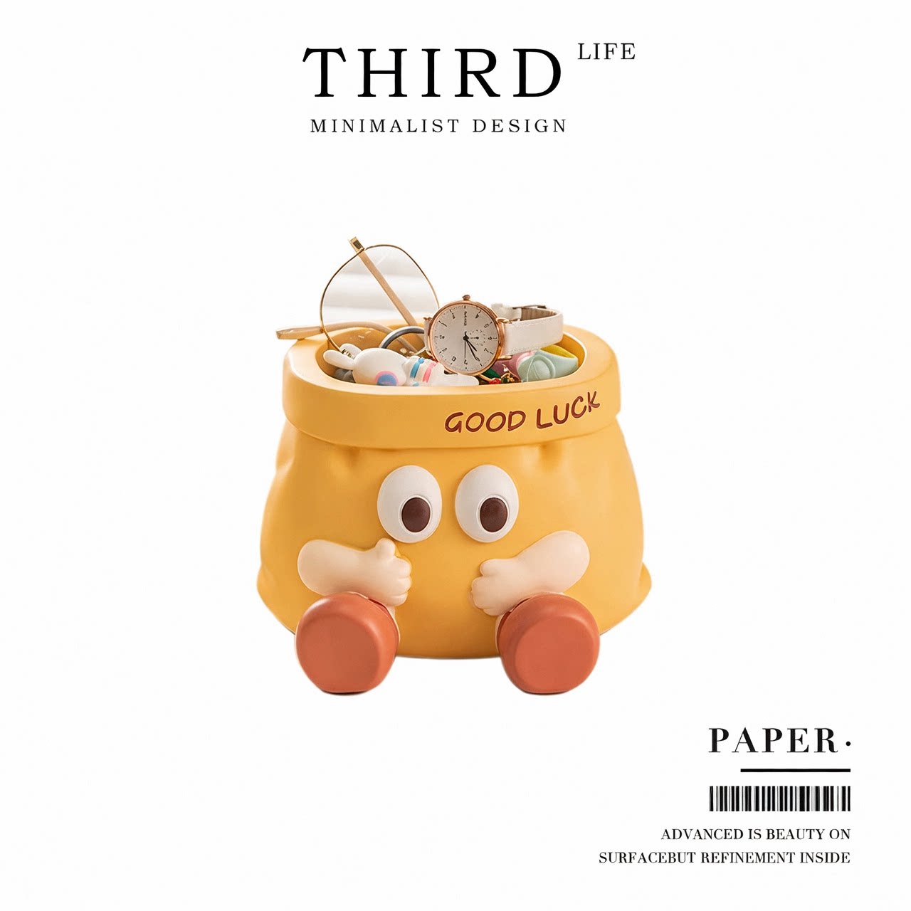 Life's·Paper·钥匙家居装饰送礼卡通可爱趣味玄关收纳摆件|纸袋