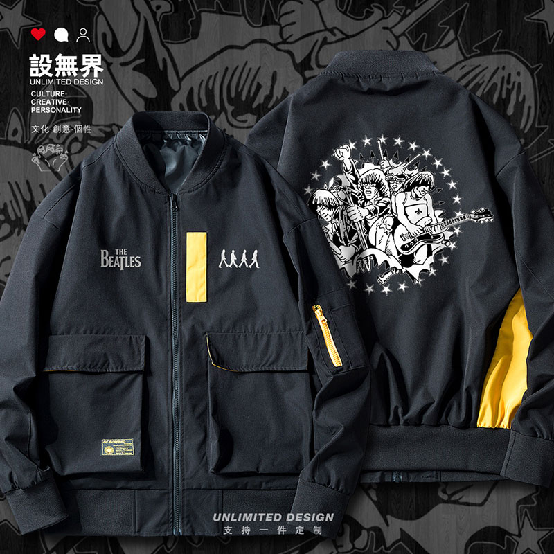 披头士乐队beatles嬉皮士周夹克