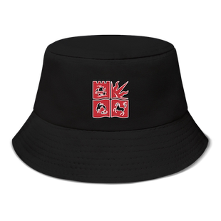 布里斯托大学防晒渔夫帽男女生运动帽子名校学生遮阳帽潮设 无界