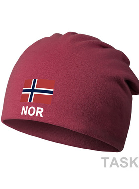 挪威Norway户外空顶帽包头帽针织帽保暖男女堆堆帽帽子秋设 无界