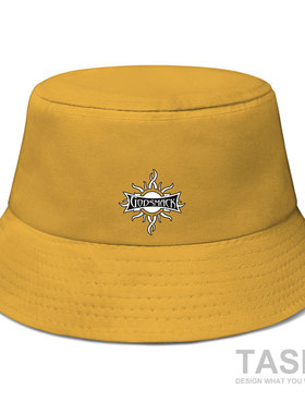 美国工业金属乐队Godsmack纪念男女户外防晒太阳帽渔夫帽设 无界