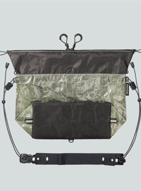 TARPMENT飞鸟挎包4L户外骑行徒步轻量化斜跨小包粗苯面料+Dyneema