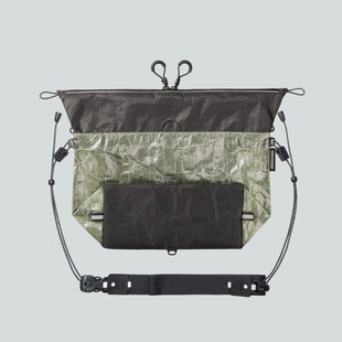 TARPMENT飞鸟挎包4L户外骑行徒步轻量化斜跨小包粗苯面料+Dyneema