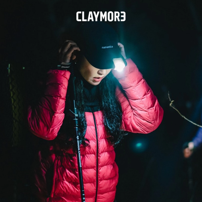 CLAYMORE 帽夹感应智能户外多功能灯 CAPON 80C