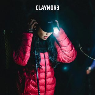 CLAYMORE头灯远征帽灯80C户外徒步钓鱼照明灯超长续航应急手电灯