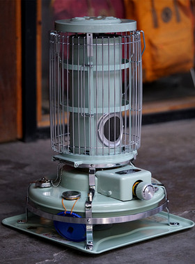 日本千石阿拉丁取暖炉冬季户外露营帐篷取暖器家用烤火蓝焰煤油炉