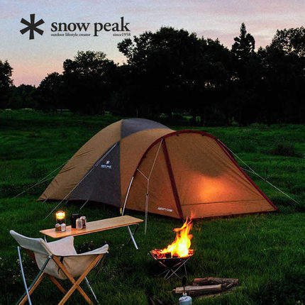 SnowPeak雪峰户外露营帐篷双层防雨一居室寝室帐S/M/L SDE-001