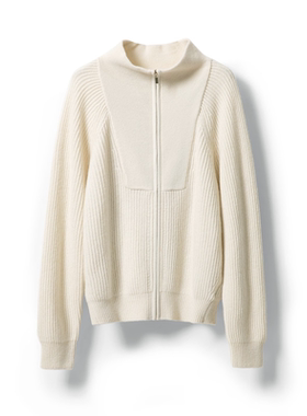 秋冬新款羊绒衫女100%羊绒半高领时尚复古上衣针织衫 - YGAW183