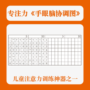 手眼脑协调图注意力集中专注力训练玩具教学材料课程特色培训全纳