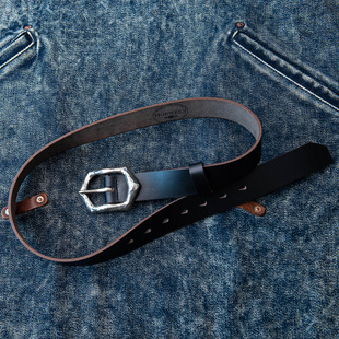 美国百年HorweenCXL霍尔文皮带 黄铜铸造扣头 手工制作 男士腰带