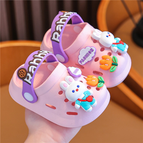 贝丝猫卡通儿童夏季凉拖鞋