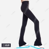 Детские штаны для тренировок, зимние водонепроницаемые флисовые коньки, фигурное катание