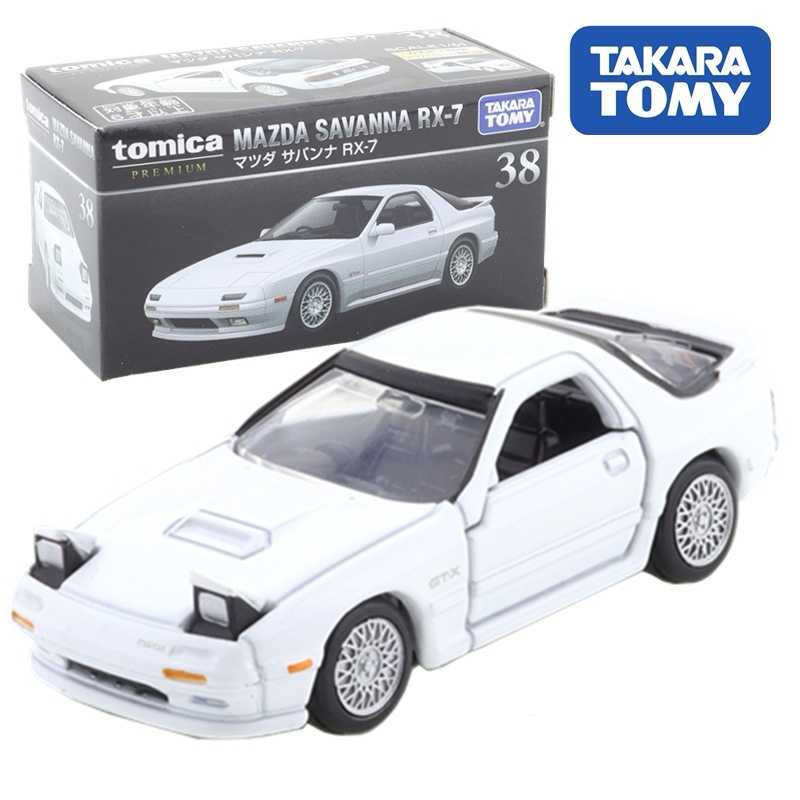 TOMY TOMICA多美卡合金车模玩具黑盒38号马自达萨凡纳RX7日版-封面