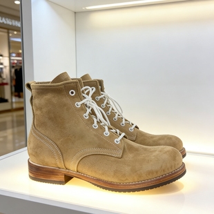 Visvimlaoliu26ss羚羊皮大逃亡手工缝制固特异visvim靴子