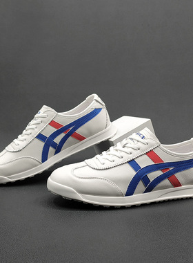 男士真皮板鞋男款潮鞋男生鞋子休闲鞋欧洲站男鞋小众百搭头层牛皮