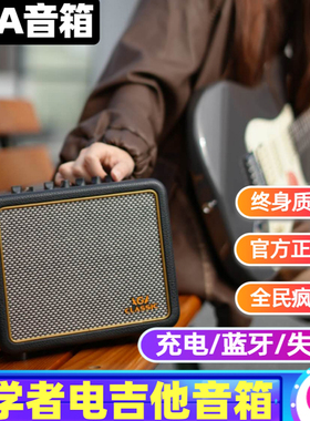AGA电吉他音箱SE青春系列户外便携式蓝牙可充电混响延迟失真音响