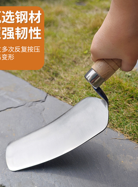 一体成型皿刀灰刀抹子刮腻子泥工瓦工不锈钢刮腻子水泥灰匙抹灰