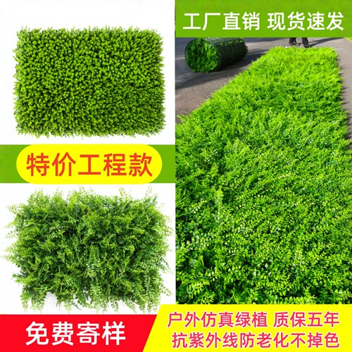仿真绿植墙源头工厂免费发样品