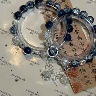 盗墓笔记张起灵高颜值十字架周边同人印象手链小众设计原创手串