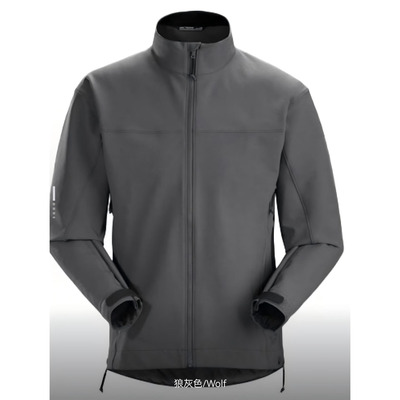 2026年新军鸟Leaf PatrolAR Jacket军警巡逻纯色立领休闲软壳衣男