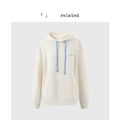 有关related|小水滴|空气层长袖连帽卫衣套装女宽松休闲裤两件套