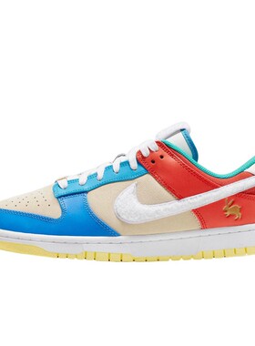 【攀登】 Nike 板鞋 四季通用 低帮 防滑耐磨 圆头 蓝色 系带