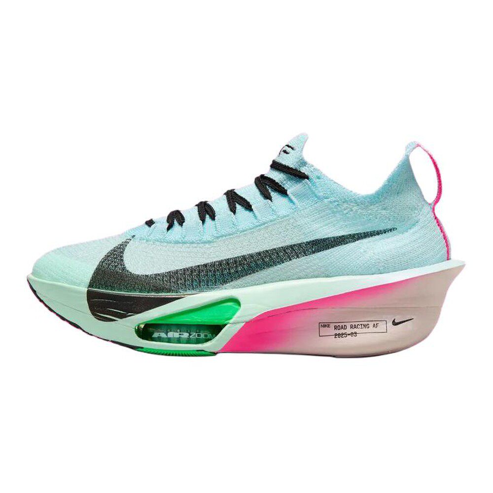 【攀登】 Nike 跑步鞋 女 防滑耐磨 春秋 蓝色 厚底 系带 圆头