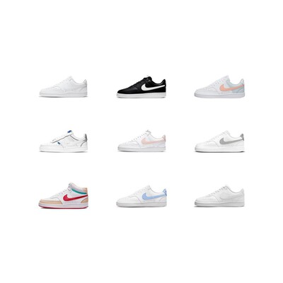 【攀登】NikeCourtVision1Low舒适气质经典百搭低帮板鞋女款