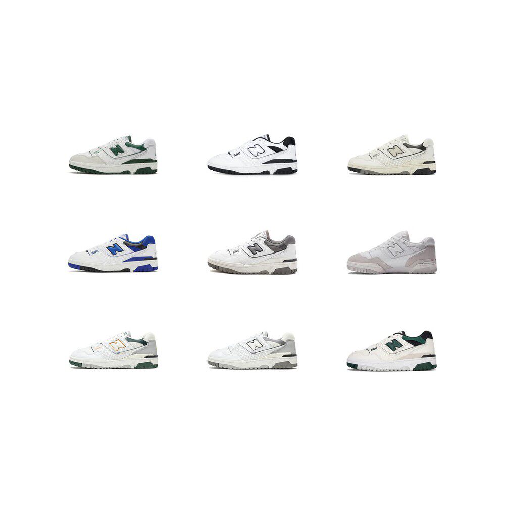 【攀登】New Balance 550 低帮 复古篮球鞋 百搭 男女轻便