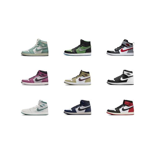 【攀登】Jordan Air Jordan 1 High  潮流 高帮 复古篮球鞋 男款