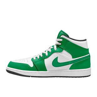 绿色 圆头 减震防滑耐磨 Jordan 通用 白色 四季 系带 复古篮球鞋