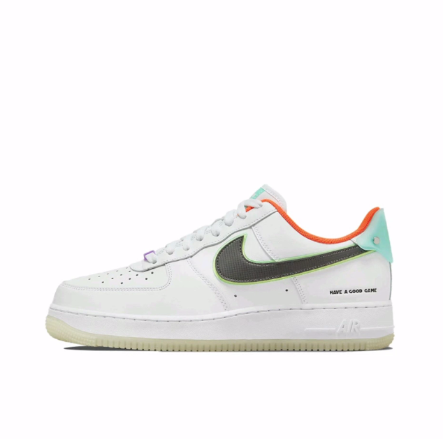 Nike Air Force 1 电竞系列 "Have A Good Game"低帮板鞋男款白橙,运动鞋new,板鞋,淘宝优惠券,粉丝福利购,淘宝优惠卷