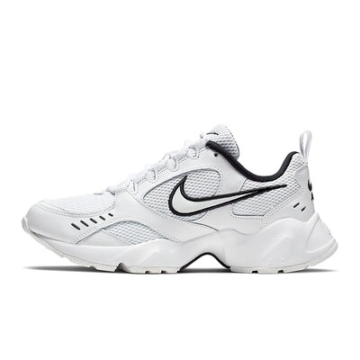 Nike 生活休闲鞋 厚底 防滑 四季通用 白色 圆头 低帮 女 系带