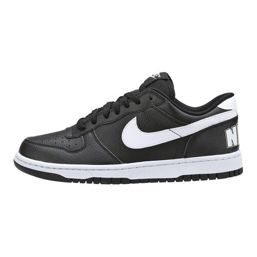 【攀登】 Nike 板鞋 四季通用 圆头 系带 耐磨透气 黑色 男 平跟