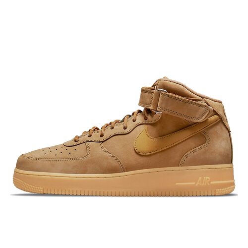 Nike 板鞋 防滑 绒面革 棕色 圆头 平跟 男女通用 系带 四季通用