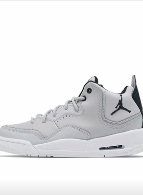 JORDAN Jordan Courtside 23中帮儿童篮球鞋灰黑青少年AR1002-002