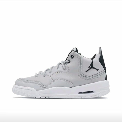 JORDAN Jordan Courtside 23中帮儿童篮球鞋灰黑青少年AR1002-002