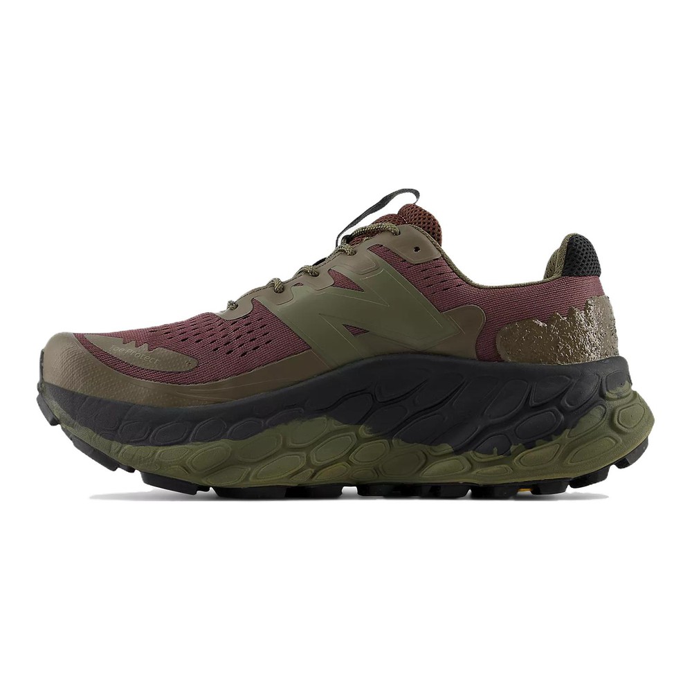 【攀登】 New Balance 跑步鞋 四季通用 越野 低帮 系带 褐色