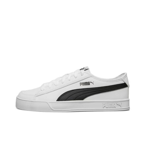 PUMA彪马Smash v2VulcSL舒适百搭防滑耐磨轻便低帮板鞋男女同款白